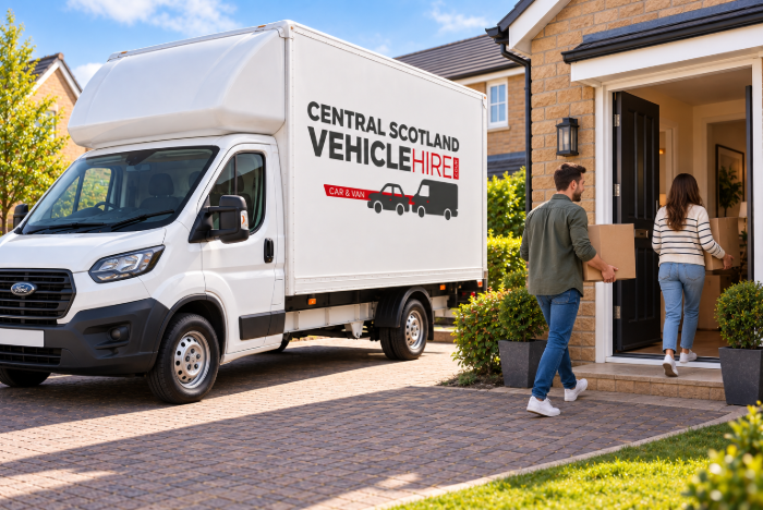 people using moving van hire in grangemouth